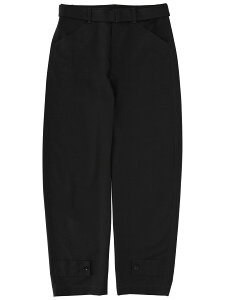 �����[�� LEMAIRE �Y�{�� �p���c ���f�B�[�X �O���[ Trousers 371907 �֐� �������� 2025AW el