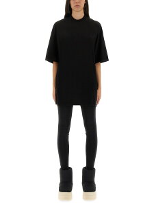 ���b�N�E�I�E�G���X�E�_�[�N�V���h�E RICK OWENS DRKSHDW �|���V���c T�V���c ���f�B�[�X �u���b�N T-shirts and polo shirts 371304 �֐� �������� 2025AW el