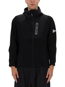 �A���h�����_�[ AND WANDER �W���P�b�g �����Y �u���b�N Jackets 371995 �֐� �������� 2025AW el