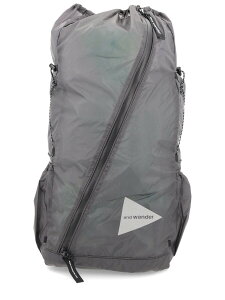 �A���h�����_�[ AND WANDER �����b�N�T�b�N �o�b�N�p�b�N �����Y �O���[ Backpacks 371879 �֐� �������� 2025AW el