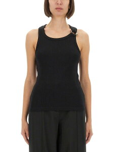 �W�����|�[���E�S���`�G JEAN PAUL GAULTIER T�V���c �g�b�v�X ���f�B�[�X �u���b�N T-shirts and tops 373020 �֐� �������� 2025AW el