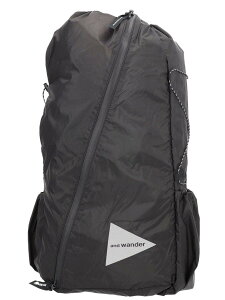 �A���h�����_�[ AND WANDER �����b�N�T�b�N �o�b�N�p�b�N �����Y �u���b�N Backpacks 373587 �֐� �������� 2025AW el
