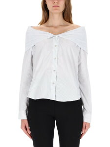 �A���[���K�V�[ OUR LEGACY �V���c ���f�B�[�X �z���C�g Shirts 373422 �֐� �������� 2025AW el