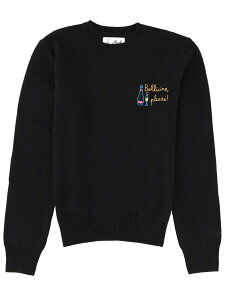 �G���V�[�c�[�Z�C���g�o�[�X MC2 SAINT BARTH �g���[�i�[ ���f�B�[�X �u���b�N Sweatshirts 382115 �֐� �������� 2025AW el