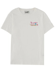�G���V�[�c�[�Z�C���g�o�[�X MC2 SAINT BARTH �|���V���c T�V���c ���f�B�[�X �z���C�g T-shirts and polo shirts 381311 �֐� �������� 2025AW el