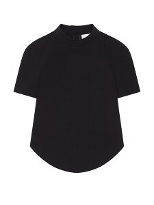 �N���[�W�� COURREGES T�V���c �g�b�v�X ���f�B�[�X �u���b�N T-shirts and tops 406322 �֐� �������� 2025AW el