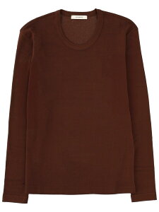 �����[�� LEMAIRE T�V���c �g�b�v�X ���f�B�[�X �u���E�� T-shirts and tops 406231 �֐� �������� 2025AW el