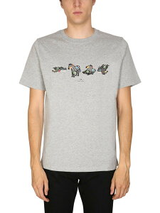 �|�[���X�~�X PAUL SMITH T�V���c �����Y �O���[ T-shirts 245201 �֐� �������� 2022AW el