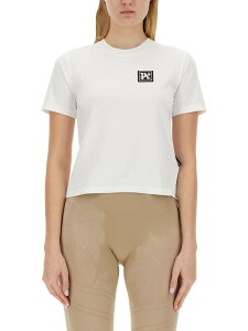 �p�[�� �G���W�F���X PALM ANGELS �|���V���c T�V���c ���f�B�[�X �z���C�g T-shirts and polo shirts 318081 �֐� �������� 2024SS el