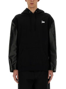 �W���������^�i�x JUNYA WATANABE �X�E�F�b�g�V���c �g���[�i�[ �����Y �u���b�N Sweatshirts 322668 �֐� �������� 2024SS el