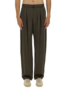 �����[�� LEMAIRE �Y�{�� �p���c �����Y �O���[�� Trousers 355319 �֐� �������� 2025SS el