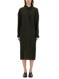 �����[�� LEMAIRE �����s�[�X �h���X ���f�B�[�X �u���E�� Dresses 354482 �֐� �������� 2025SS el