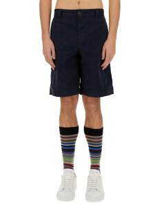 �|�[���X�~�X PAUL SMITH �V���[�c �����Y �u���[ Shorts 356219 �֐� �������� 2025SS el