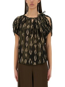 �C�U�x�� �}���� ISABEL MARANT T�V���c �g�b�v�X ���f�B�[�X �u���b�N T-shirts and tops 353257 �֐� �������� 2025SS el