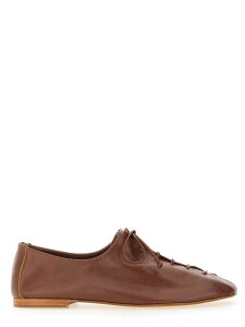 �w�����[ HEREU ���[�X�A�b�v�V���[�Y �h���X�V���[�Y ���f�B�[�X �u���E�� Lace-up shoes 356282 �֐� �������� 2025SS el
