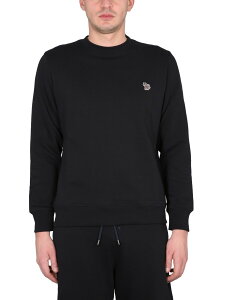 �|�[���X�~�X PAUL SMITH �X�E�F�b�g�V���c �g���[�i�[ �����Y �u���b�N Sweatshirts 297793 �֐� �������� 2023AW el