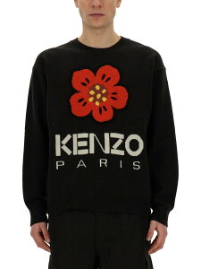 �P���]�[ KENZO �X�E�F�b�g�V���c �g���[�i�[ �����Y �u���b�N Sweatshirts 293528 �֐� �������� 2023AW el