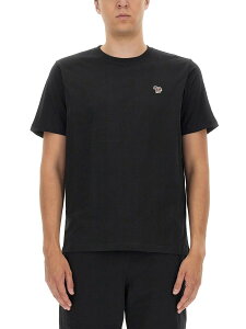 �|�[���X�~�X PAUL SMITH T�V���c �����Y �u���b�N T-shirts 297917 �֐� �������� 2023AW el