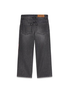 �p�[���E�G���W�F���X PALM ANGELS ���M�����[�t�B�b�g�W�[���Y �f�j�� �{�[�C�Y �u���b�N Regular fit jeans 306484 �֐� �������� 2023AW el