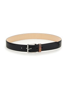 �|�[���X�~�X PAUL SMITH �x���g �����Y �u���b�N Belts 300611 �֐� �������� 2023AW el