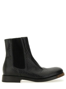 ���}�E���� UMA WANG �u�[�c �����Y �u���b�N Boots 367006 �֐� �������� 2025AW el