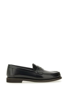 �u���l���N�`�l�� BRUNELLO CUCINELLI ���[�t�@�[ ���f�B�[�X �u���b�N Loafers 375583 �֐� �������� 2025AW el