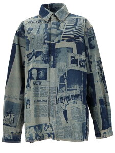 �W�����|�[���E�S���`�G JEAN PAUL GAULTIER �V���c ���f�B�[�X �u���[ Shirts 402214 �֐� �������� 2026SS el