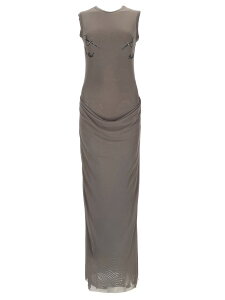 �W�����|�[���E�S���`�G JEAN PAUL GAULTIER �����s�[�X �h���X ���f�B�[�X �O���[ Dresses 401818 �֐� �������� 2026SS el