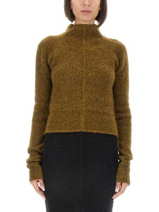 ���b�N �I�E�G���X RICK OWENS �Z�[�^�[ �j�b�g�E�F�A ���f�B�[�X �z���C�g Knitwear 332486 �֐� �������� 2024AW el
