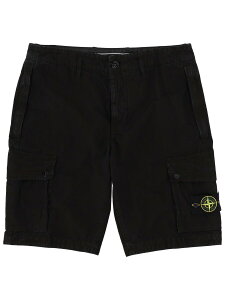�X�g�[�� �A�C�����h STONE ISLAND �V���[�c �����Y �u���b�N Shorts 404736 �֐� �������� 2026SS el