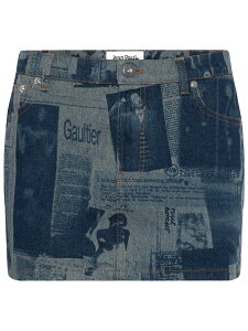 �W�����|�[���E�S���`�G JEAN PAUL GAULTIER �X�J�[�g ���f�B�[�X �u���[ Skirts 402738 �֐� �������� 2026SS el