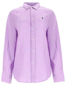 �����t���[���� POLO RALPH LAUREN �V���c ���f�B�[�X �p�[�v�� Shirts 404793 �֐� �������� 2026SS el