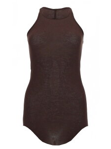 ���b�N �I�E�G���X RICK OWENS T�V���c �g�b�v�X ���f�B�[�X �u���E�� T-shirts and tops 405090 �֐� �������� 2026SS el