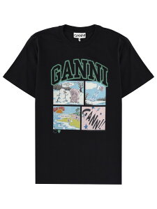 �K�j�[ GANNI �|���V���c T�V���c ���f�B�[�X T-shirts and polo shirts 404746 �֐� �������� 2026SS el