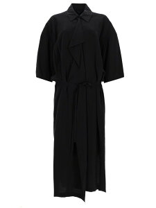 �����[�� LEMAIRE �����s�[�X �h���X ���f�B�[�X �u���b�N Dresses 392037 �֐� �������� 2026SS el