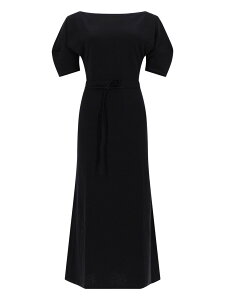 �����[�� LEMAIRE �����s�[�X �h���X ���f�B�[�X �u���b�N Dresses 400732 �֐� �������� 2026SS el
