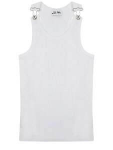 �W�����|�[���E�S���`�G JEAN PAUL GAULTIER T�V���c �g�b�v�X ���f�B�[�X �z���C�g T-shirts and tops 396415 �֐� �������� 2026SS el