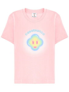 �J�T�u�����J CASABLANCA �|���V���c T�V���c ���f�B�[�X �s���N T-shirts and polo shirts 404730 �֐� �������� 2026SS el