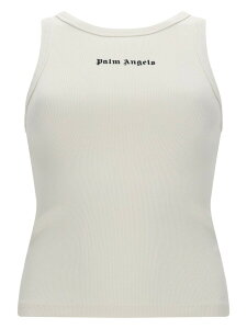 �p�[�� �G���W�F���X PALM ANGELS T�V���c �g�b�v�X ���f�B�[�X �z���C�g T-shirts and tops 392886 �֐� �������� 2026SS el