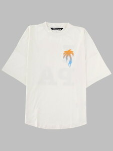 �p�[�� �G���W�F���X PALM ANGELS T�V���c �����Y �z���C�g T-shirts 404758 �֐� �������� 2026SS el