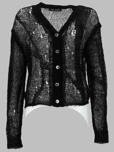 �A���[���K�V�[ OUR LEGACY �Z�[�^�[ �j�b�g�E�F�A ���f�B�[�X �u���b�N Knitwear 398860 �֐� �������� 2026SS el