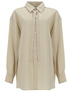 �����[�� LEMAIRE �V���c ���f�B�[�X �x�[�W�� Shirts 404151 �֐� �������� 2026SS el
