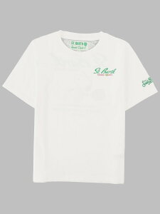 �G���V�[�c�[�Z�C���g�o�[�X MC2 SAINT BARTH �|���V���c �g�b�v�X �{�[�C�Y �z���C�g Polo shirts 391206 �֐� �������� 2026SS el