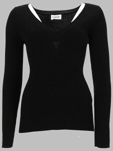 �p���V�� P.A.R.O.S.H. �Z�[�^�[ �j�b�g�E�F�A ���f�B�[�X �u���b�N Knitwear 389827 �֐� �������� 2022AW el