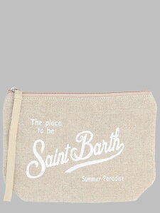 �G���V�[�c�[�Z�C���g�o�[�X MC2 SAINT BARTH �N���b�`�o�b�O ���f�B�[�X �x�[�W�� Clutch and wristlets bags 411518 �֐� �������� 2026SS el