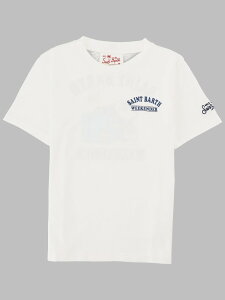 �G���V�[�c�[�Z�C���g�o�[�X MC2 SAINT BARTH �|���V���c �g�b�v�X �{�[�C�Y �z���C�g Polo shirts 395827 �֐� �������� 2026SS el