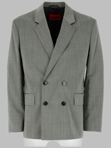 �q���[�S HUGO �W���P�b�g �����Y �O���[ Jackets 415821 �֐� �������� 2026AW el