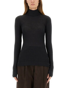�����[�� LEMAIRE T�V���c �g�b�v�X ���f�B�[�X �O���[ T-shirts and tops 362379 �֐� �������� 2025AW el