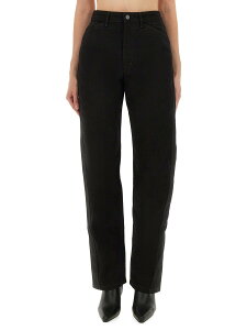�����[�� LEMAIRE �Y�{�� �p���c ���f�B�[�X �u���b�N Trousers 364711 �֐� �������� 2025AW el