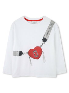 �}�[�N �W�F�C�R�u�X MARC JACOBS �����O�X���[�uT�V���c T�V���c �K�[���Y �z���C�g Long sleeve t-shirts 364454 �֐� �������� 2025AW el